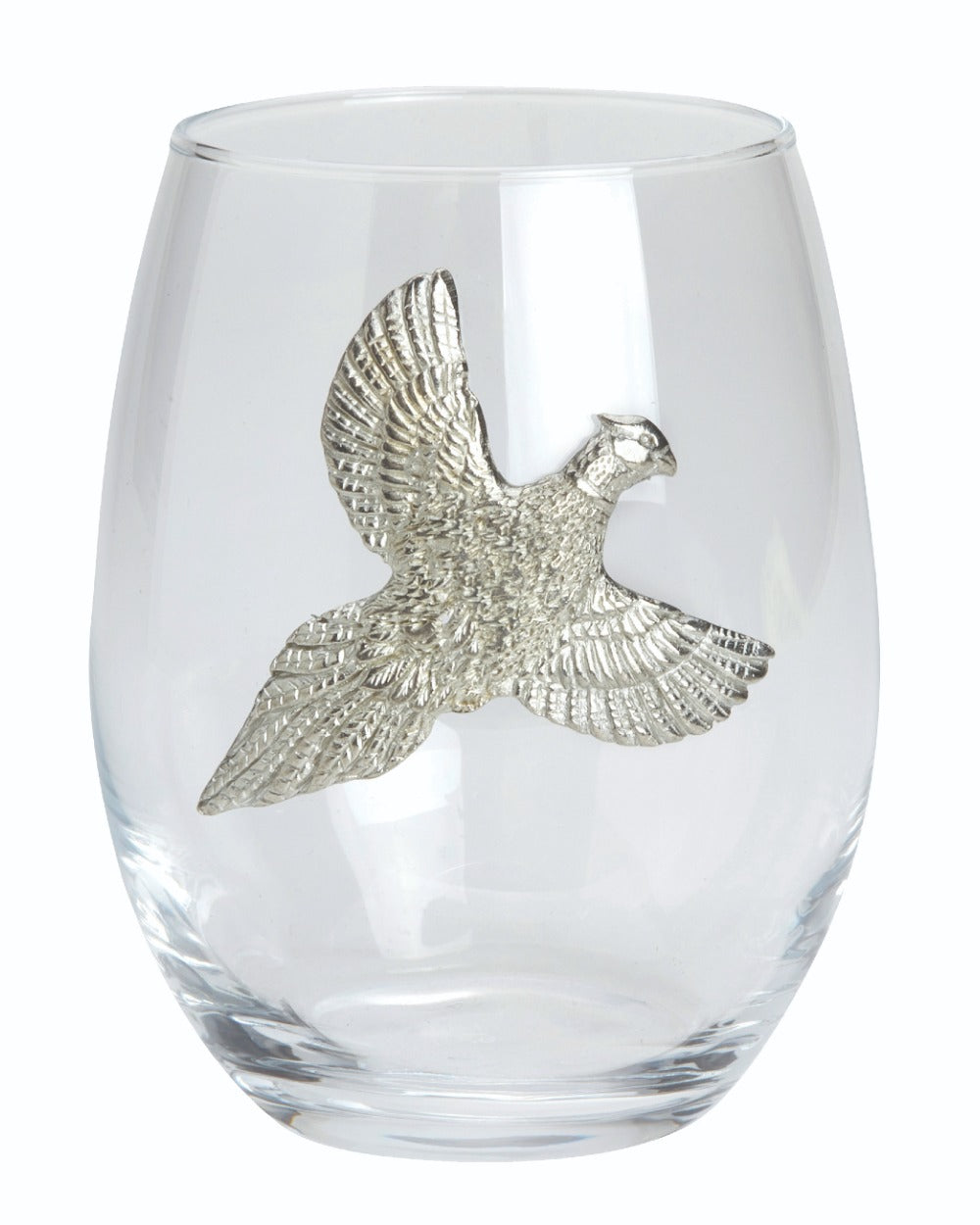 Flying Pheasant Styled Bisley Wine Tumbler on a white background 