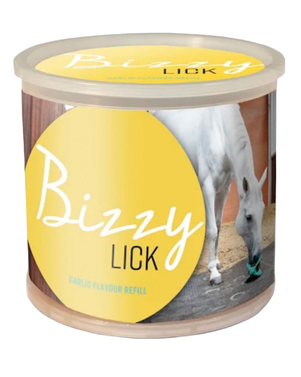 Bizzy Horse Bizzy Lick Refill Gralic on white background