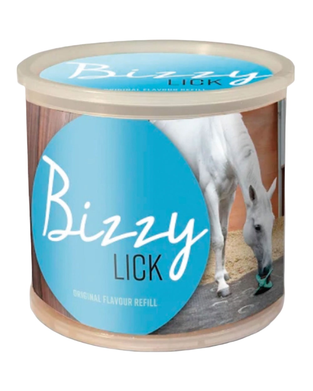 Bizzy Horse Bizzy Lick Refill Original on white background