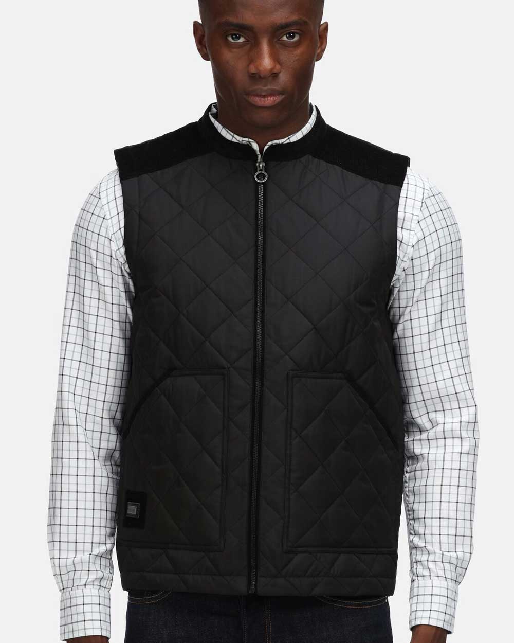 Regatta Moreton Quilted Gilet in Black 