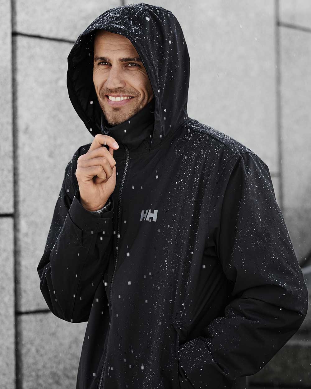 Helly Hansen Dubliner Insulated Waterproof Jacket in Black 