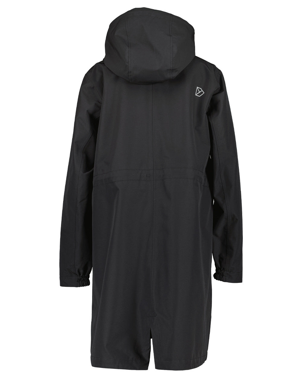 Black Coloured Didriksons Marta Womens Parka 3 On A White Background 