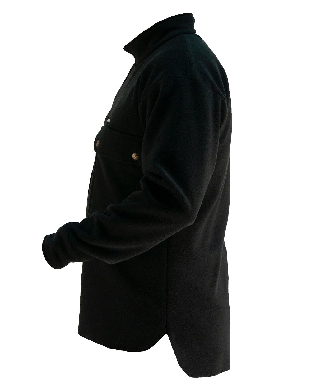 Black Coloured Swazi Back 40 Shirt On A White Background 