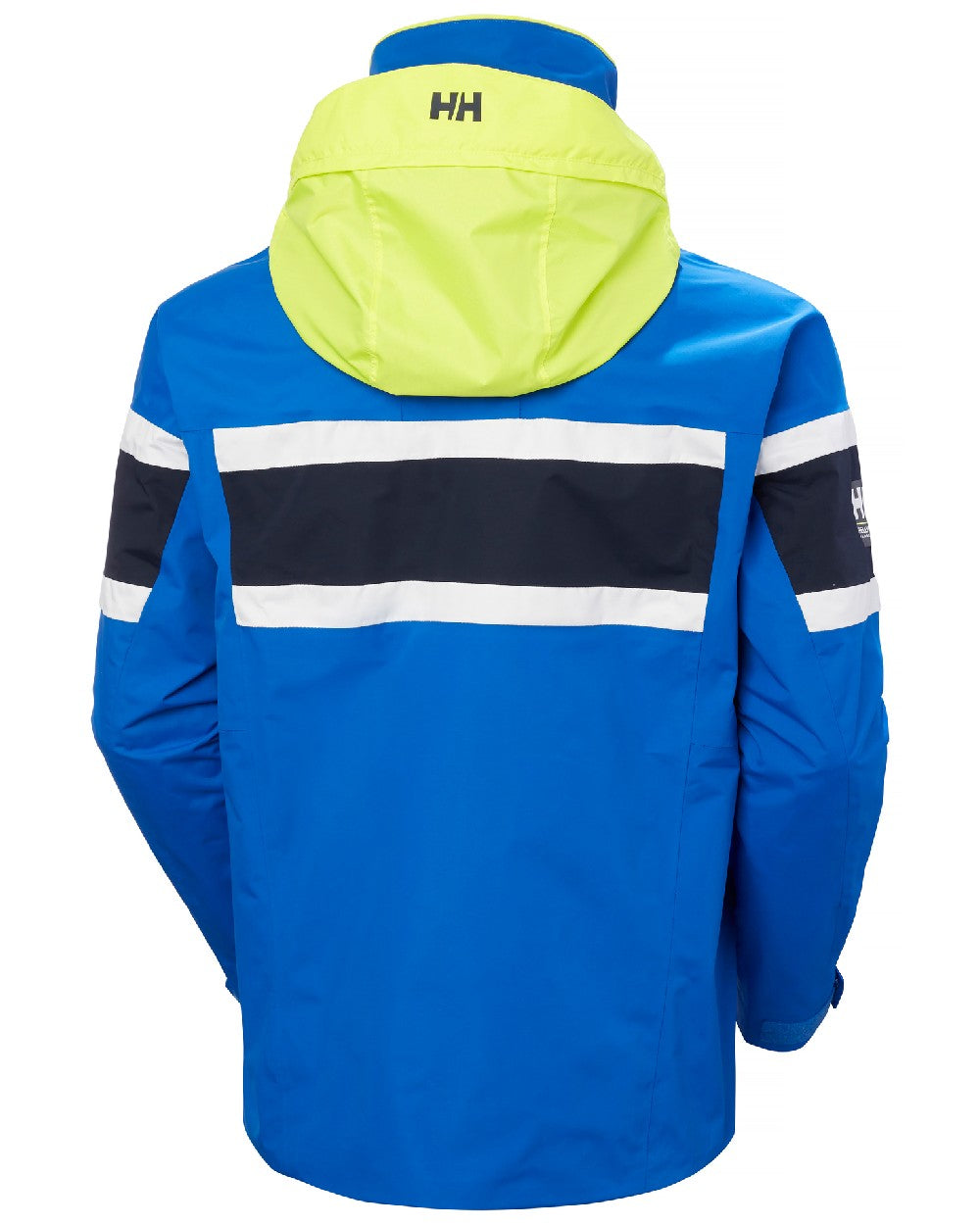 Cobalt 2 coloured Helly Hansen Mens Salt Original Sailing Jacket on white background 