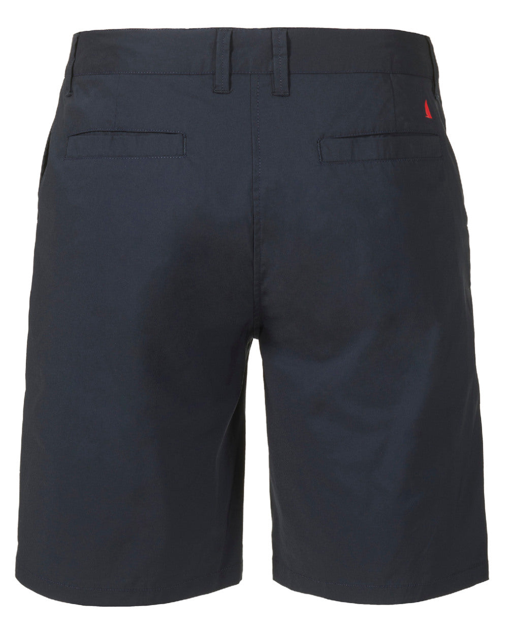 Navy Coloured Musto Mens RIB Fast Dry Shorts On A White Background 