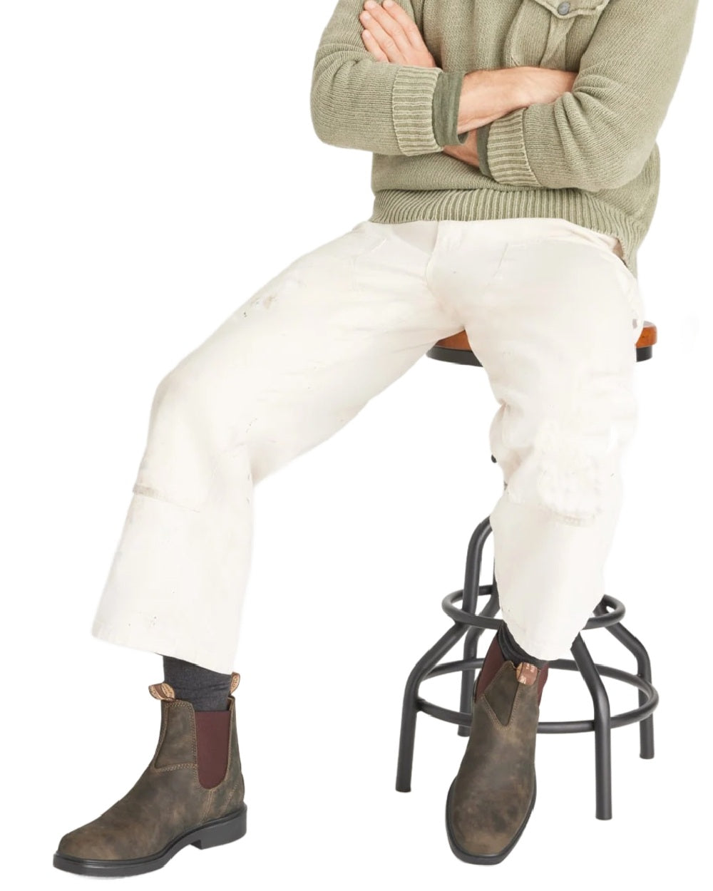 Blundstone 1306 Rustic Brown Chelsea Boots - Main Image