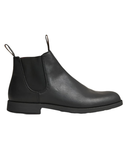 Black Coloured Blundstone Mens 1901 Black Chelsea Boots on white background 