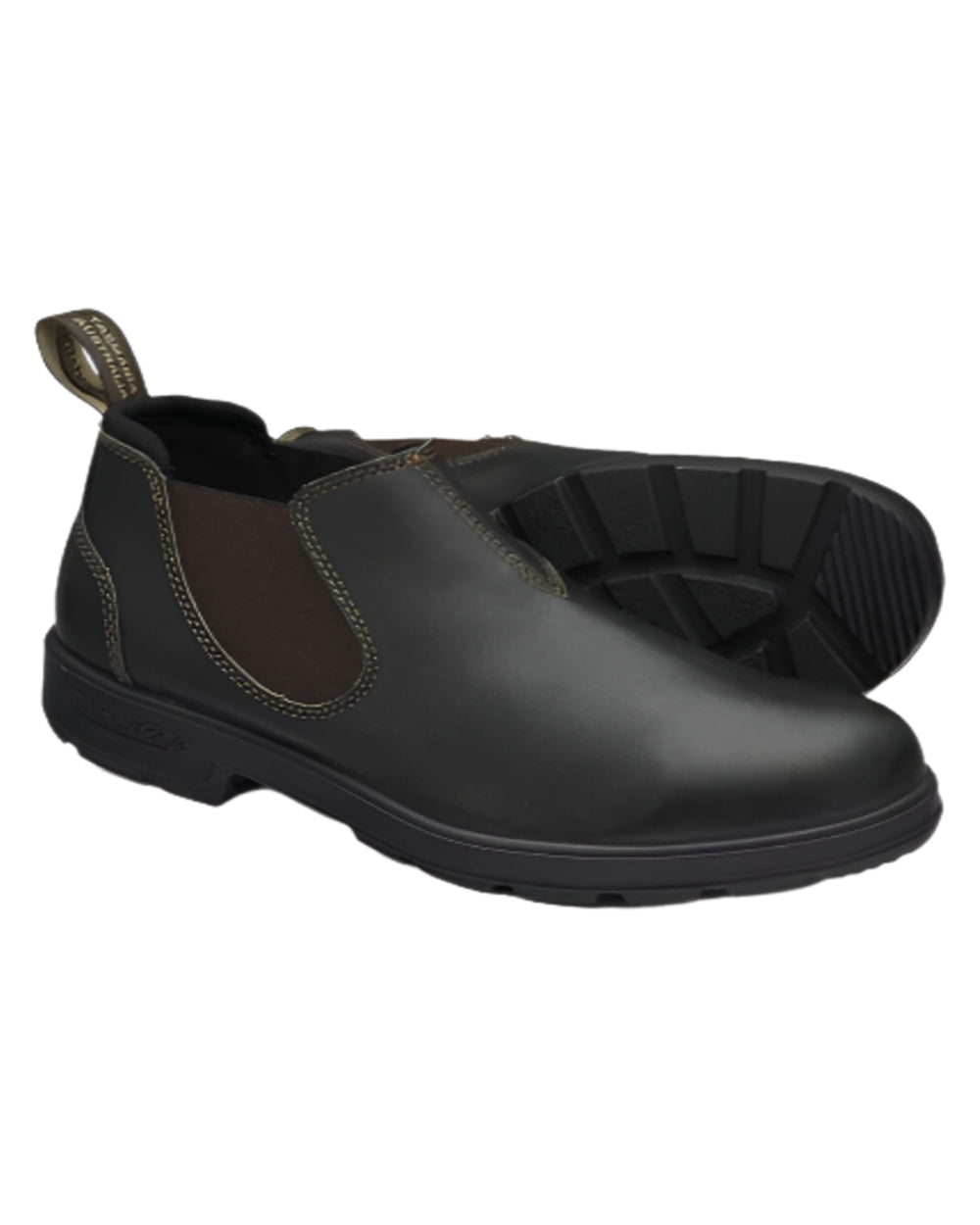 Stout Brown Coloured Blundstone 2038 Stout Brown Shoes on white background 