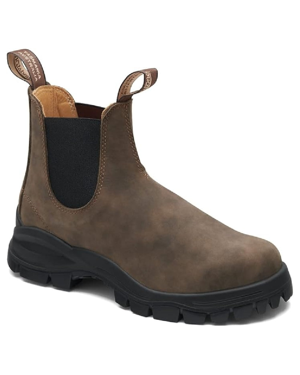 Rustic Brown coloured Blundstone 2239 Leather Chelsea Boots on white background