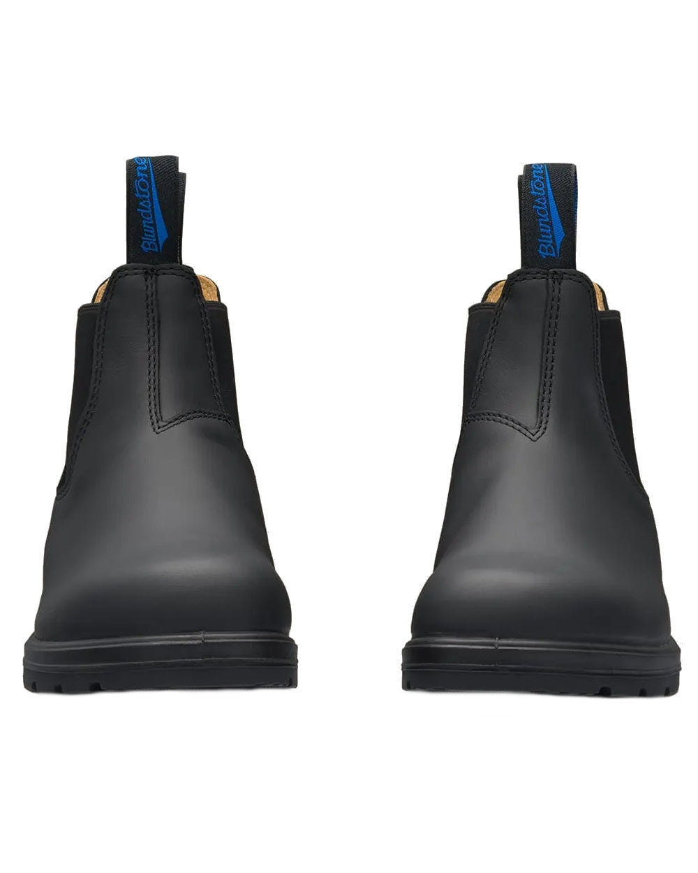 Black coloured Blundstone 566 Thermal Leather Chelsea Boots on white background 