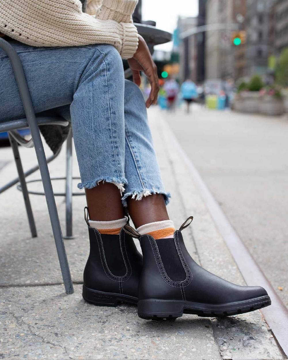 Blundstone Womens 1448 Black Chelsea Boots