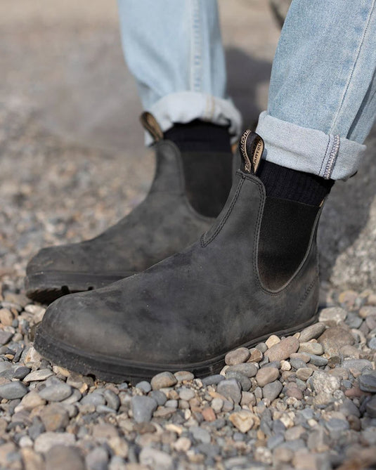 blundstone boots rustic