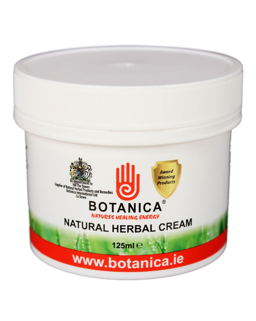 Botanica Natural Herbal Cream 150ml on white background