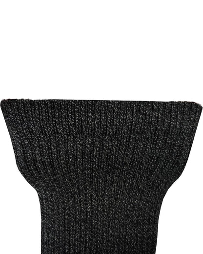 Grey Black Navy coloured Bramble Mens Bamboo All Terrain Socks Triple Pack on white background 