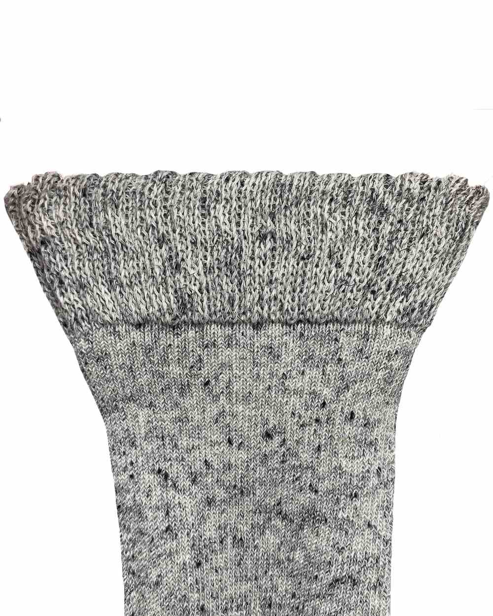 Grey Blue coloured Bramble Womens Weekend Rambler Socks Twin Pack on white background 
