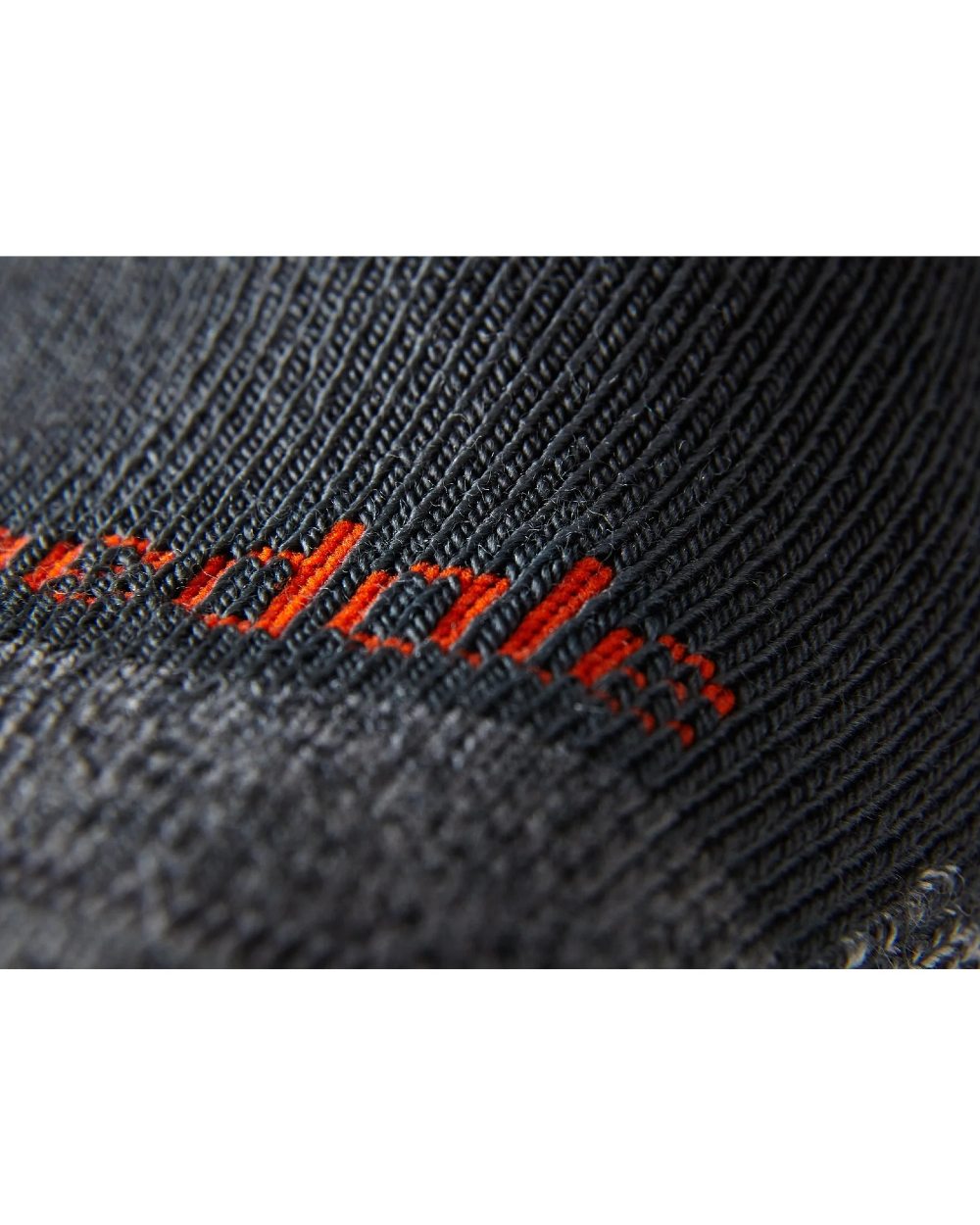 Gunmetal coloured Bridgedale Hike Midweight Merino Performance Socks on white background 
