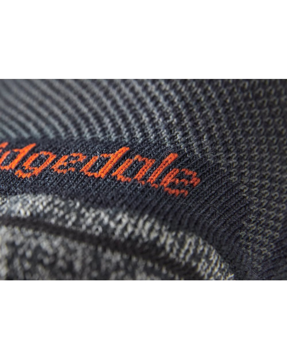 Navy coloured Bridgedale Ultra Light Merino Performance Crew Socks on white background 