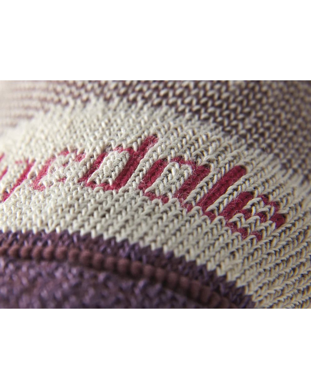 Plum coloured Bridgedale Womens Lightweight Coolmax Comfort Socks on white background 