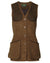 Bronze Coloured Laksen Lady Belgravia Beauly Shooting Vest On A White Background #colour_bronze