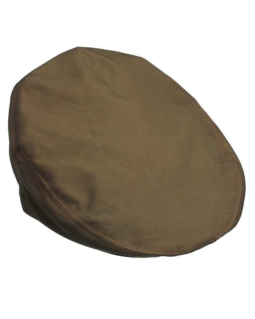 Bronze Coloured Laksen Merlin Flat Cap On A White Background 