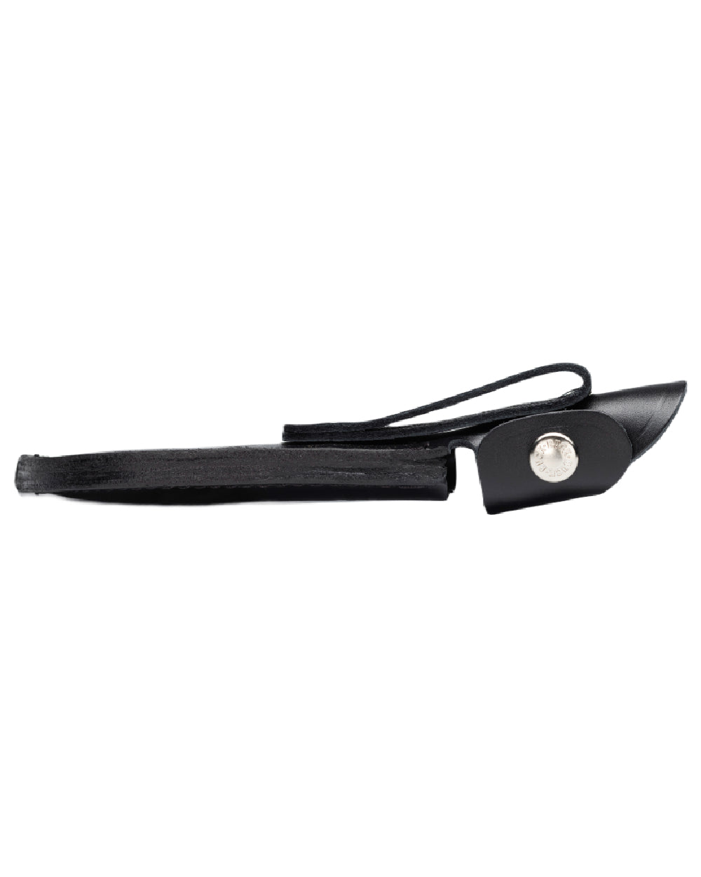 Black coloured Buck Brahma Knife on white background 
