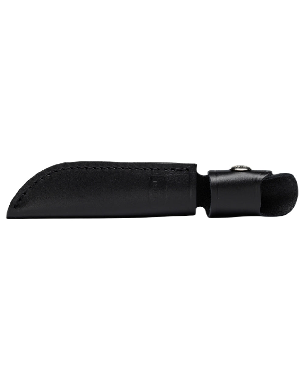 Black coloured Buck Brahma Knife on white background 