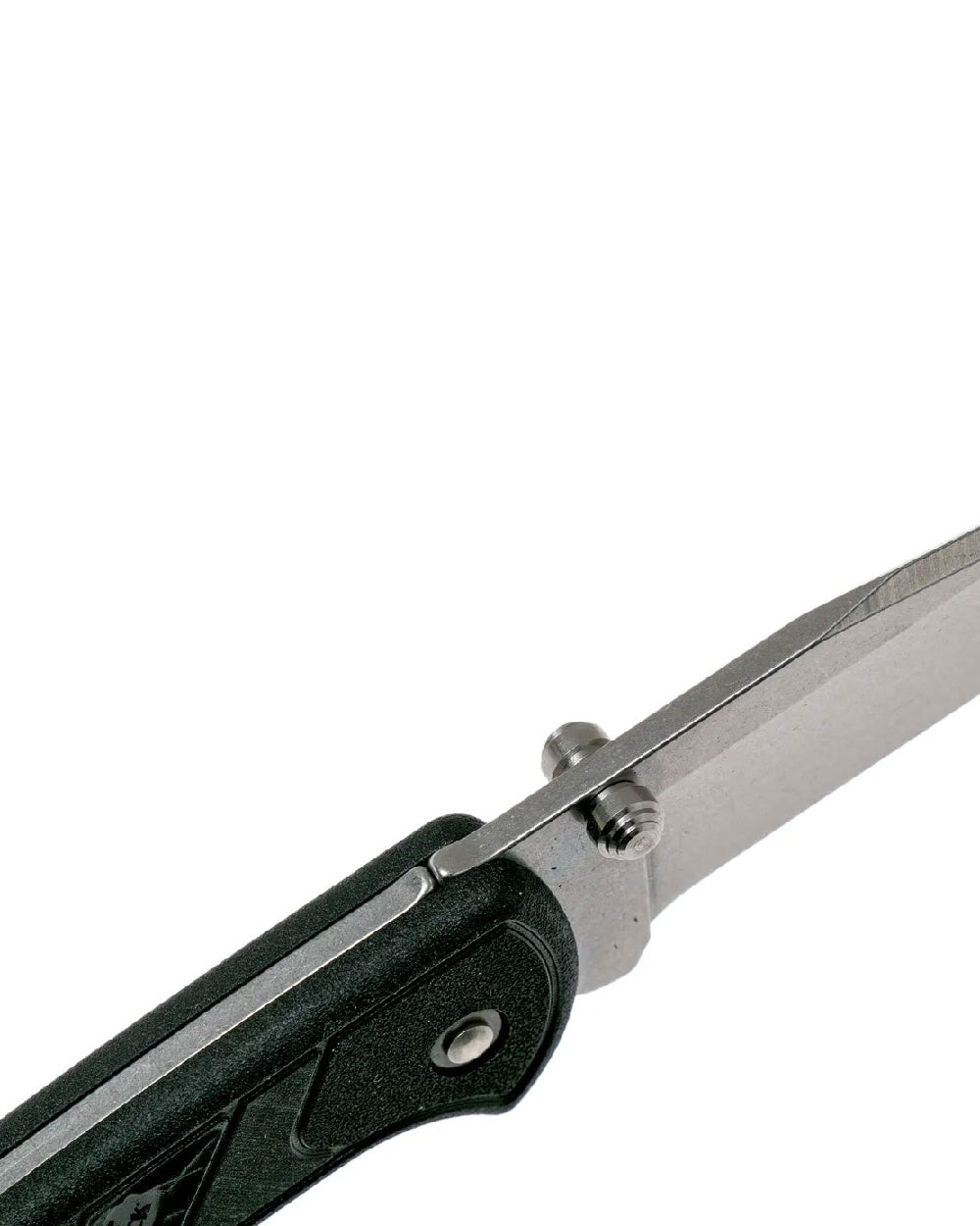 Black coloured Buck Ranger Slim Select Knife on white background 