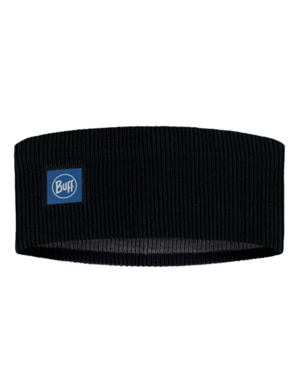 Night Blue Coloured Buff CrossKnit Headband on white background 