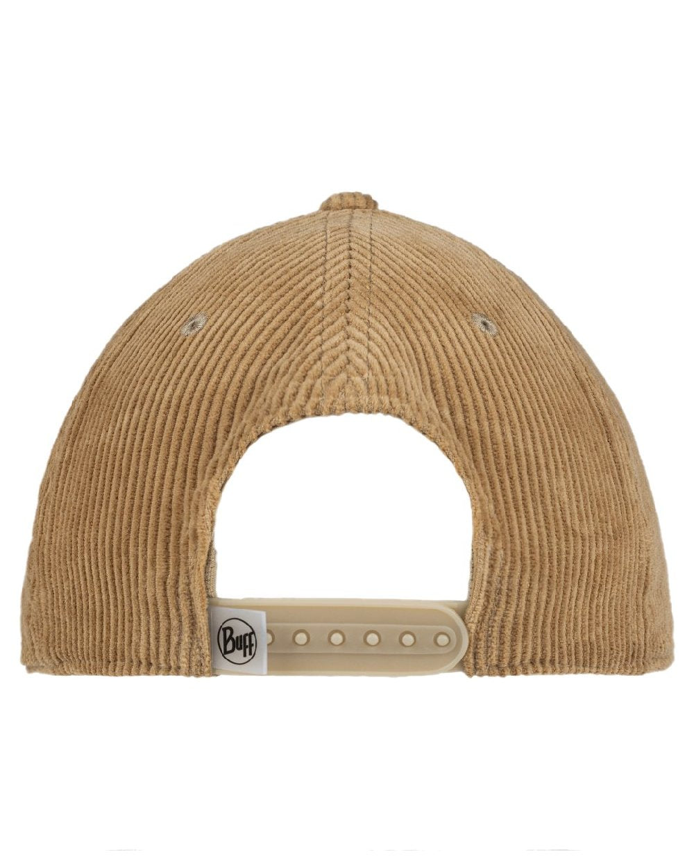 Peanut Coloured Buff Dister Chill Trucker Cap on white background 