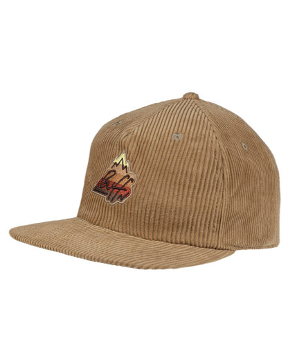 Peanut Coloured Buff Dister Chill Trucker Cap on white background 