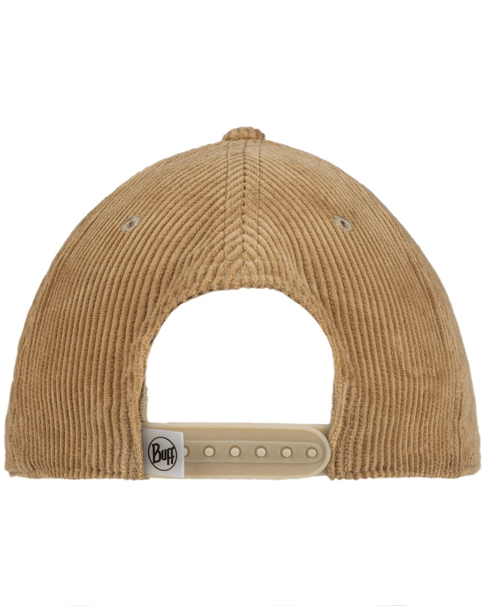 Peanut Coloured Buff Dister Chill Trucker Cap on white background 