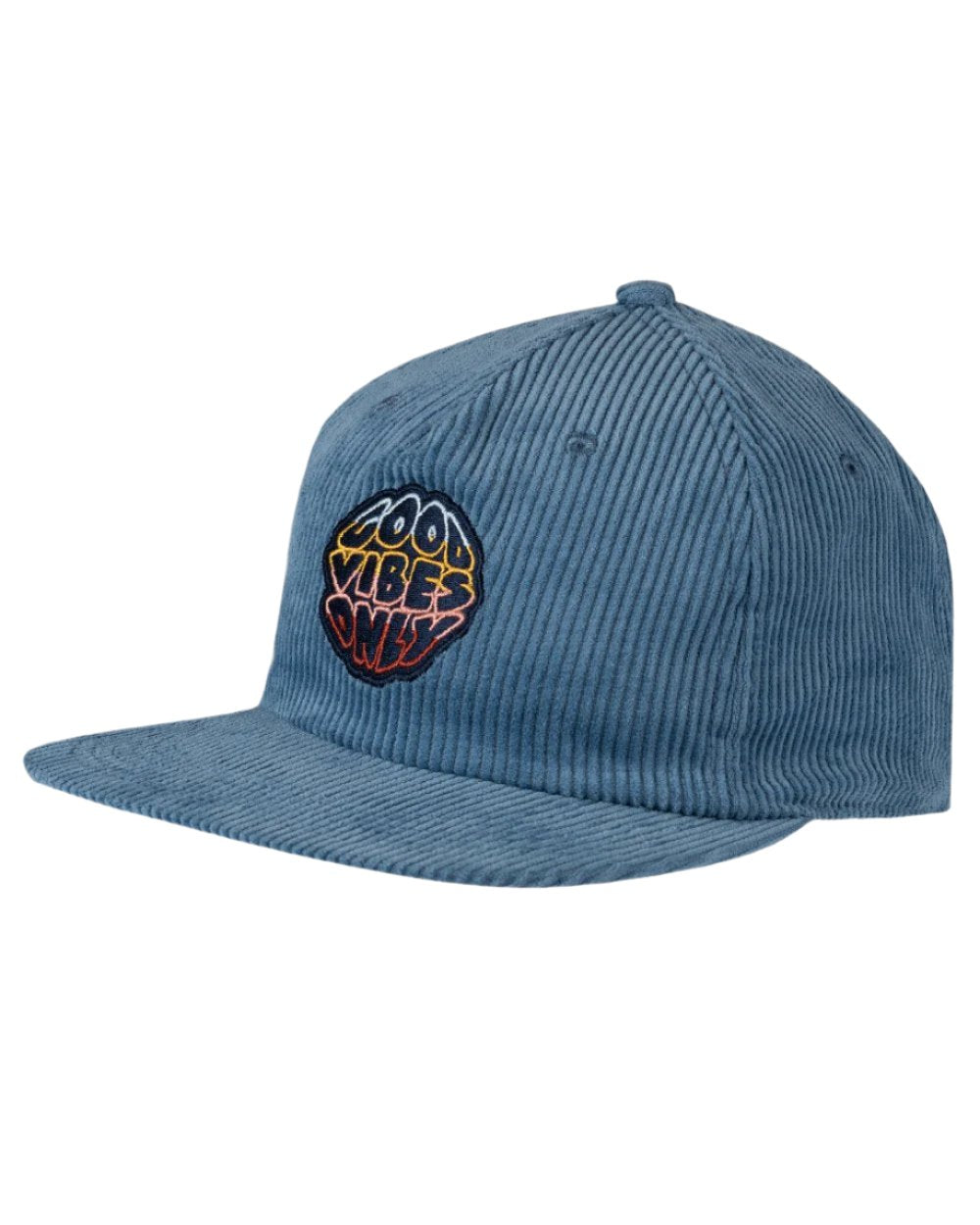 Water Coloured Buff Dister Chill Trucker Cap on white background 