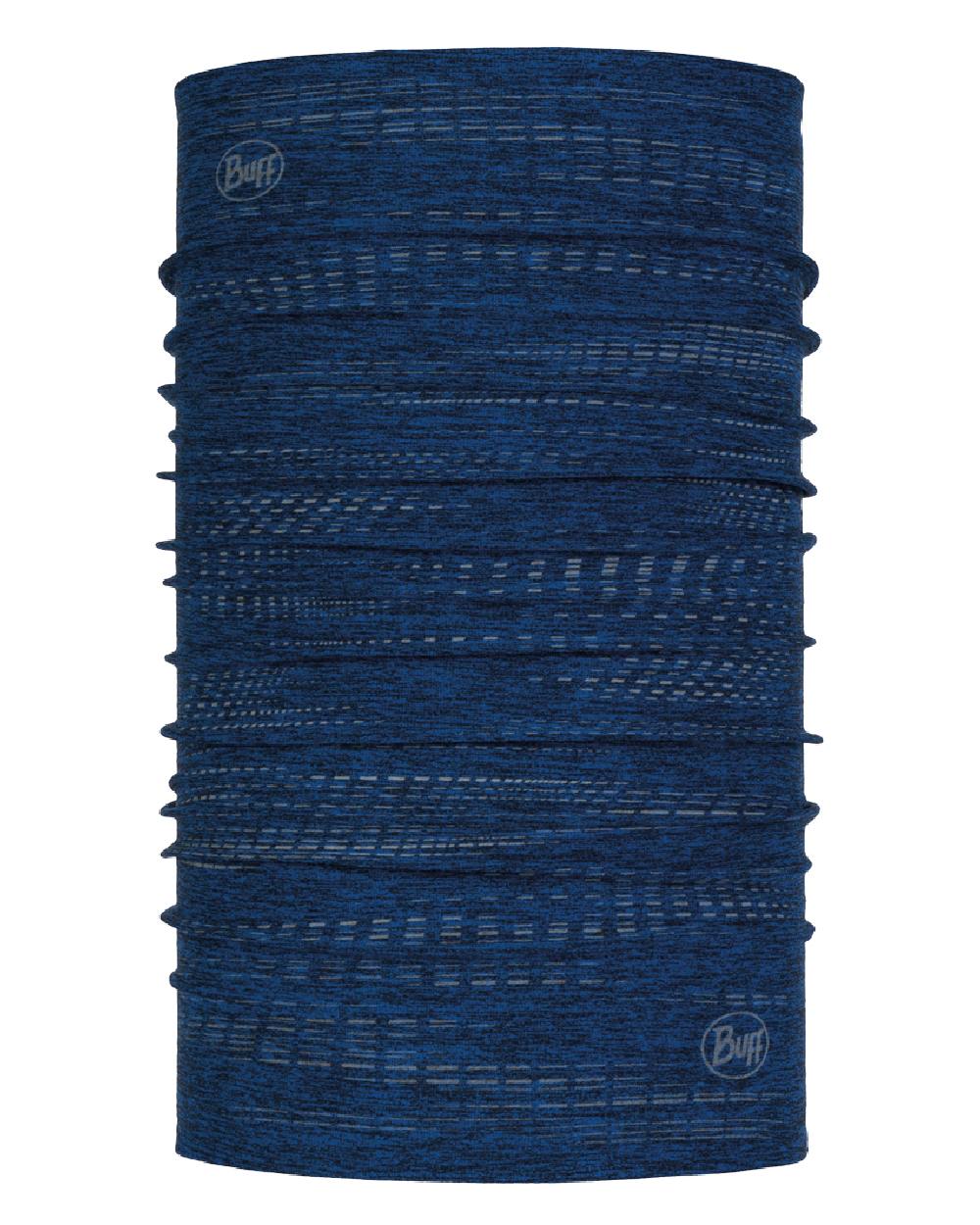 Blue Coloured Buff DryFlx Neck Gaiter on white background 