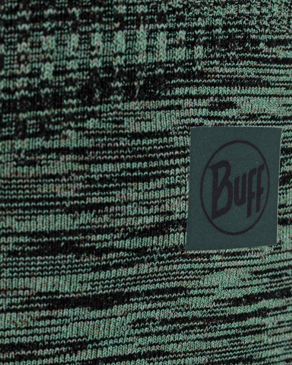 Jade Coloured Buff DryFlx Pro Neck Warmer on white background 