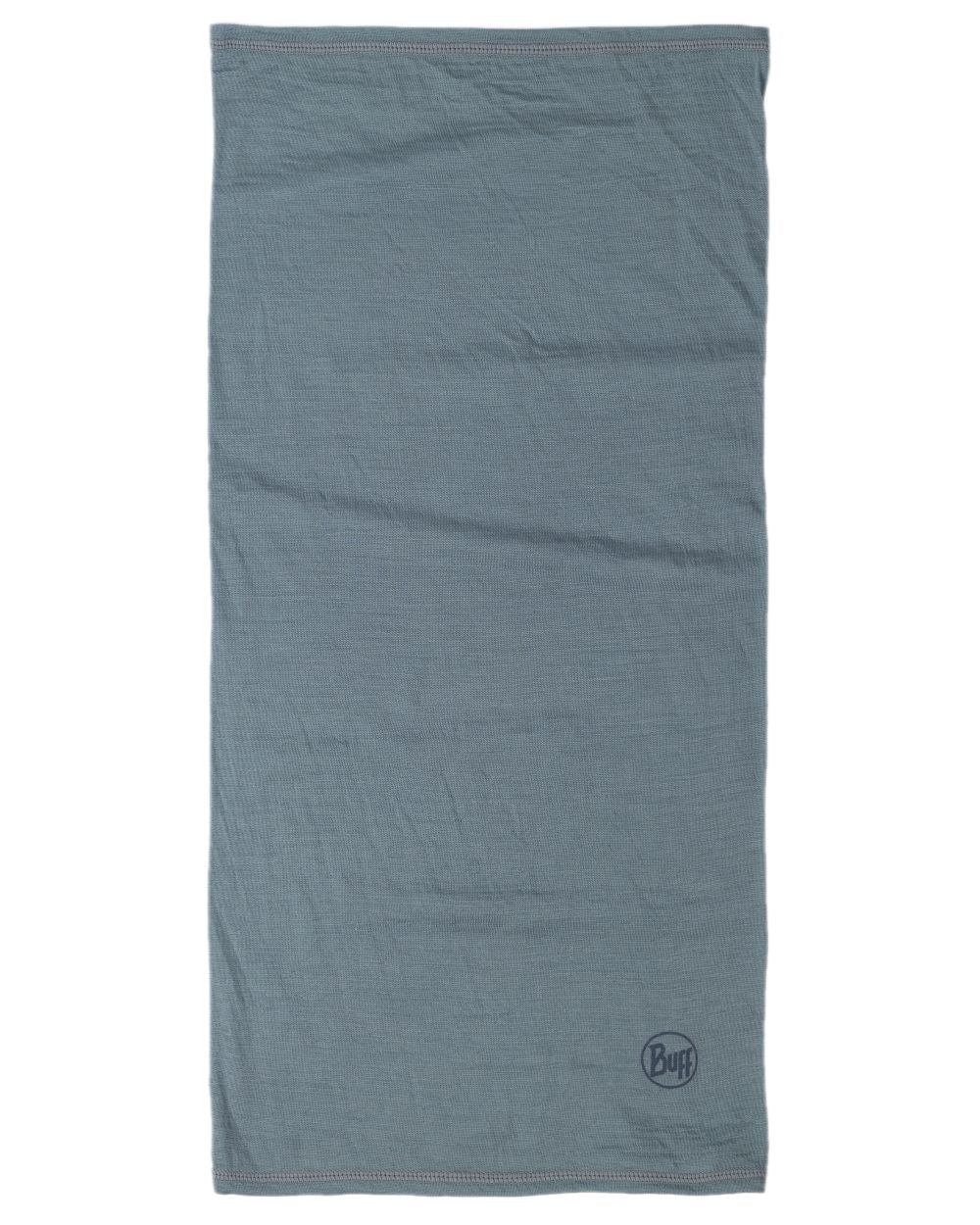 Flint Coloured Buff Merino Lightweight Neck Warmer on white background 