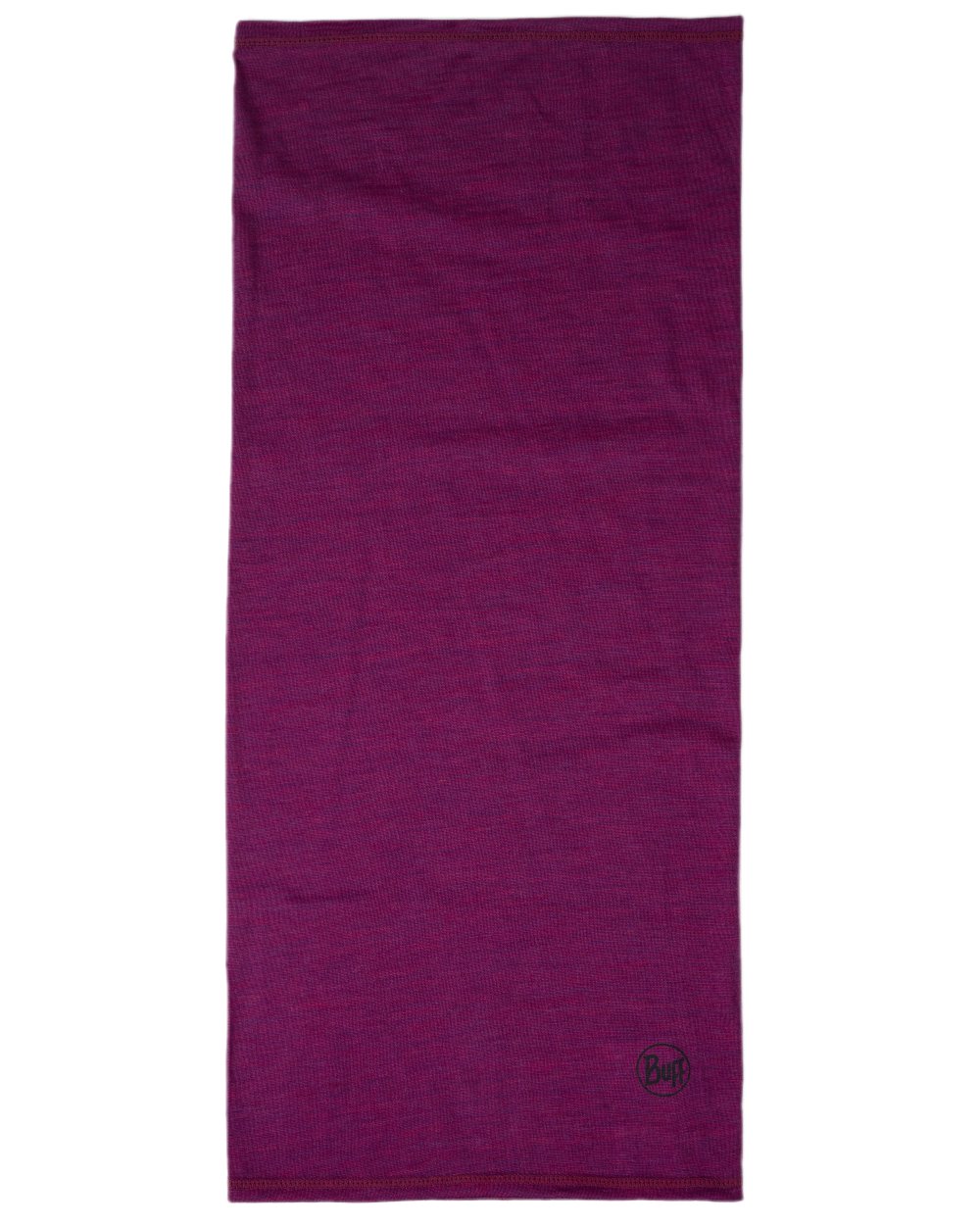 Magenta Coloured Buff Merino Lightweight Neck Warmer on white background 