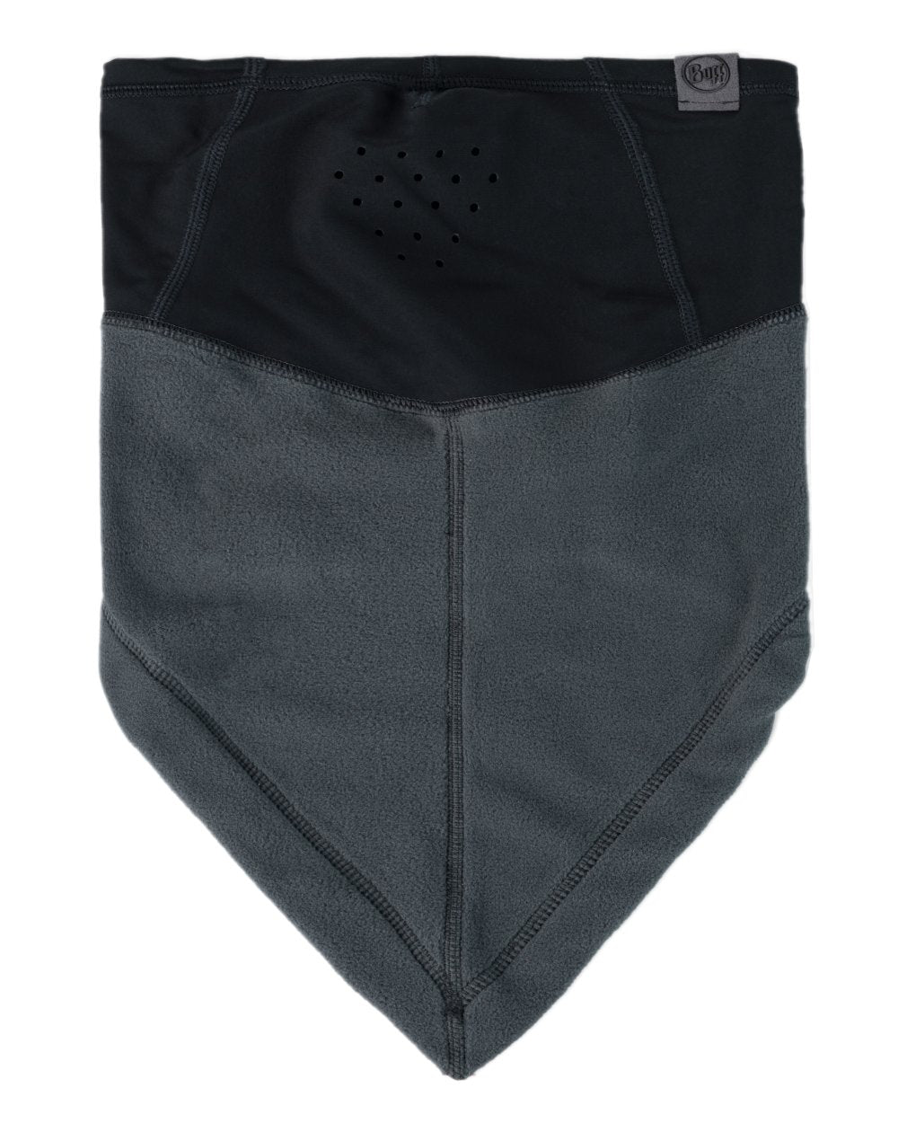 Graphite Coloured Buff Mountain Bandana on white background 