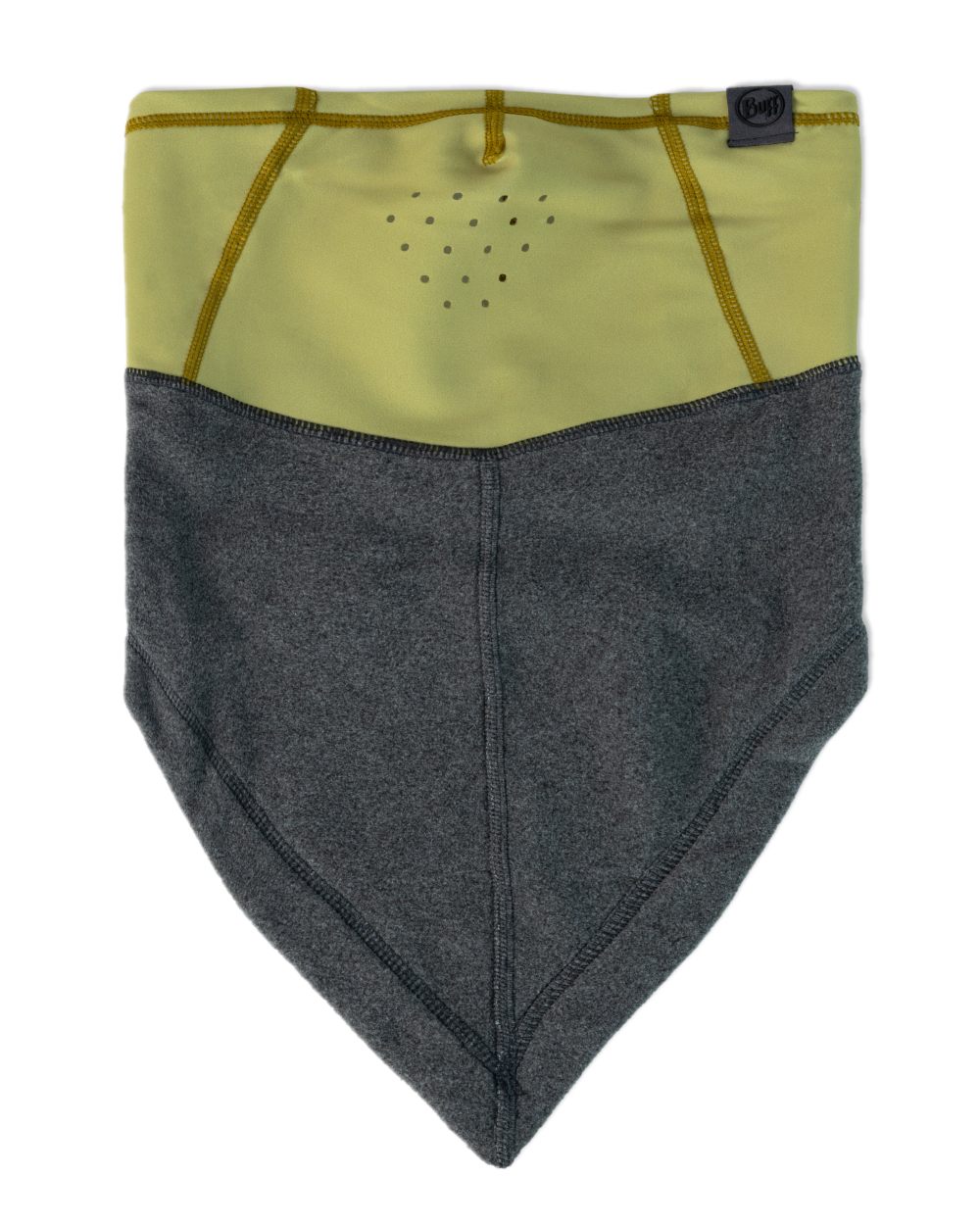 Grey Coloured Buff Mountain Bandana on white background 