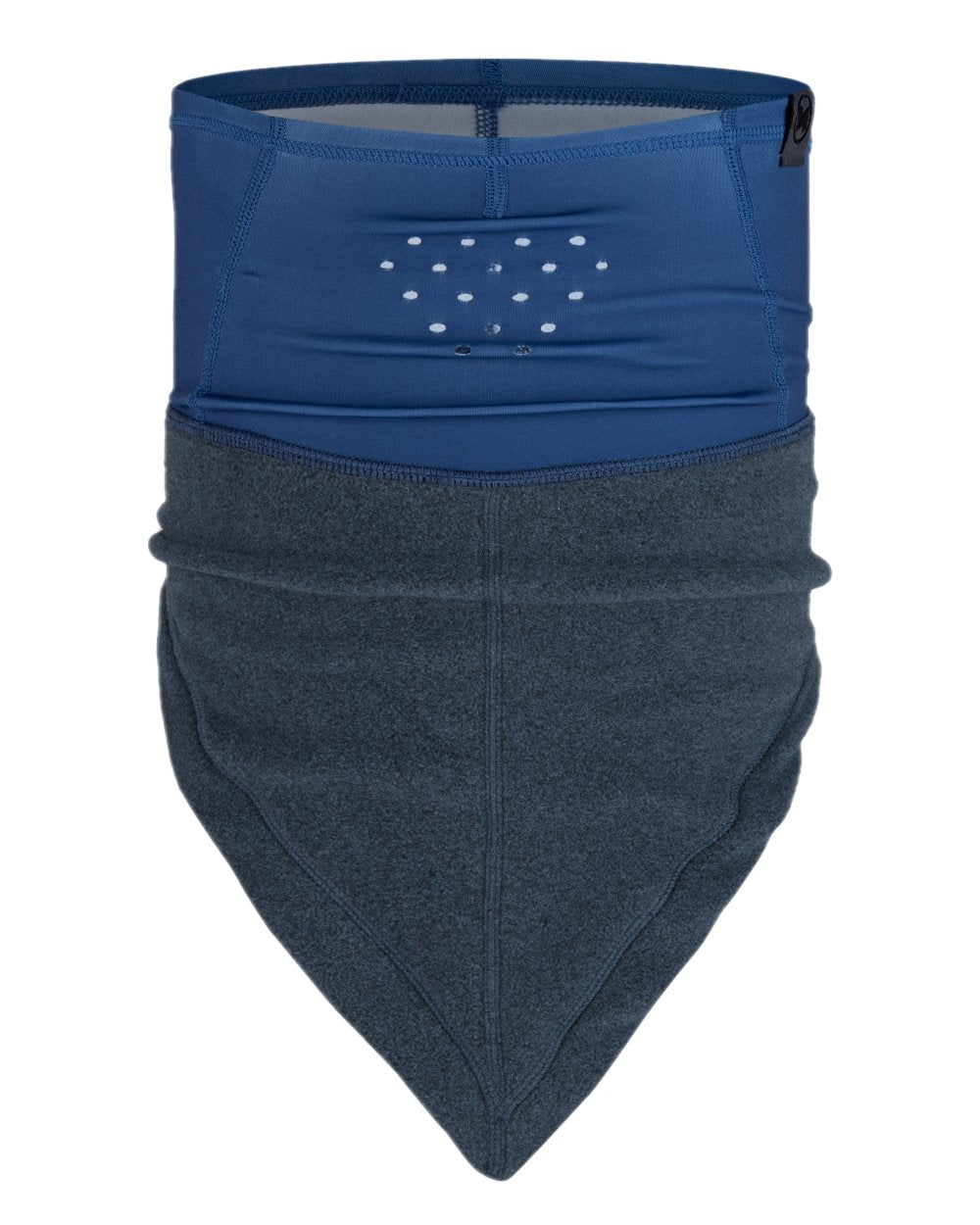 Night Blue Coloured Buff Mountain Bandana on white background 