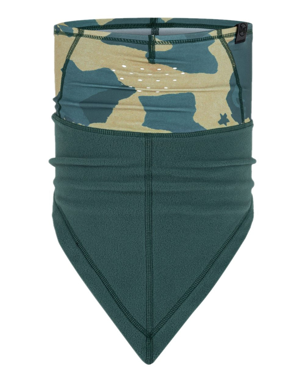 Silversage Coloured Buff Mountain Bandana on white background 