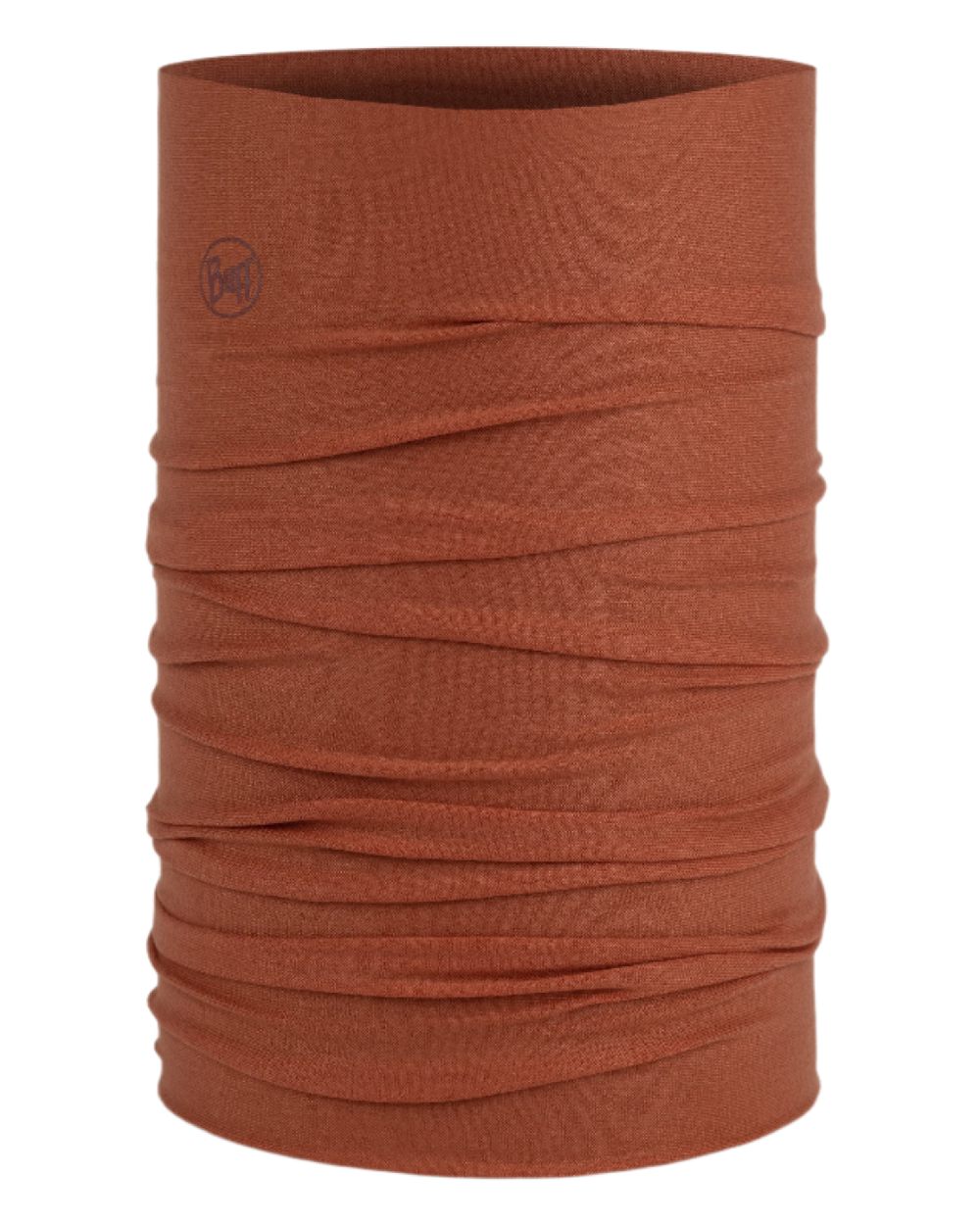 Cinnamon Coloured Buff Original EcoStretch Neckwear on white background 