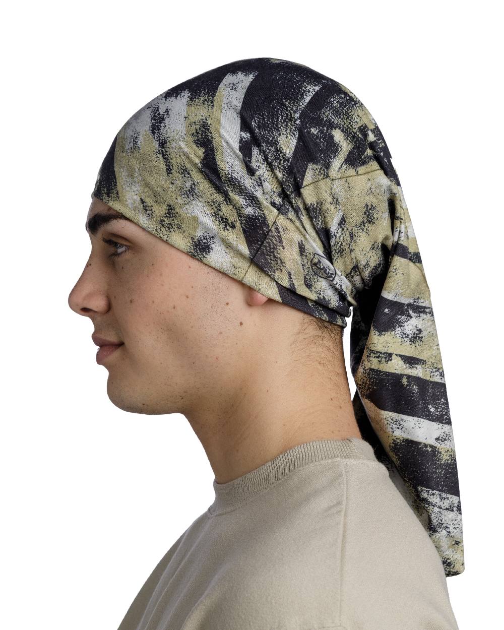 Multicolour Coloured Buff Original EcoStretch Neckwear on white background 