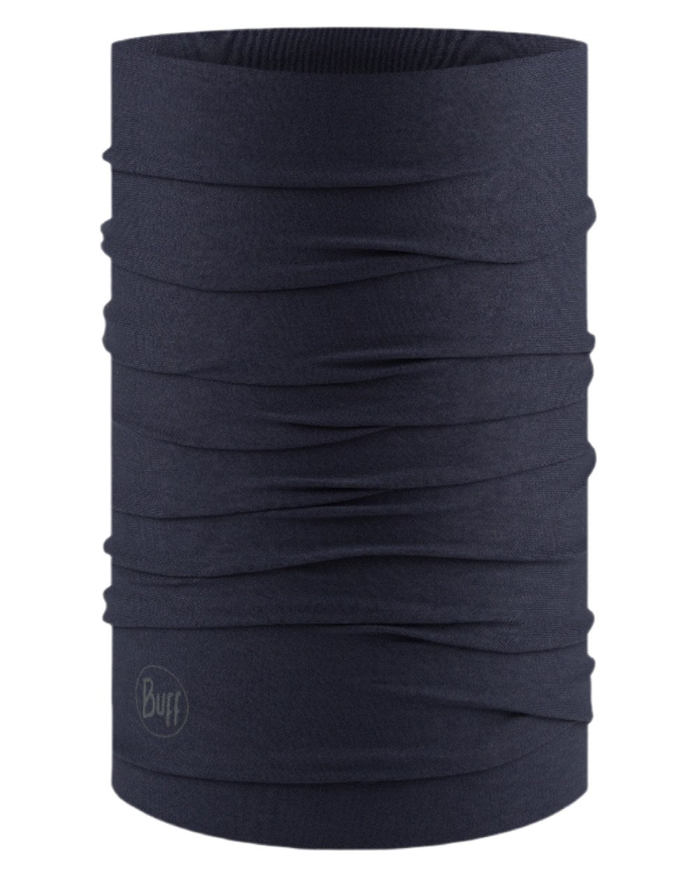 Night Blue Coloured Buff Original EcoStretch Neckwear on white background 