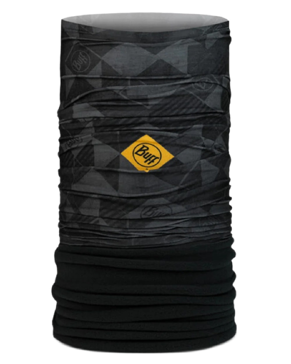 Micor Graphite Coloured Buff Polar Multifunctional Neckwear on white background 