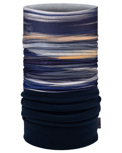 Navy Coloured Buff Polar Multifunctional Neckwear on white background 