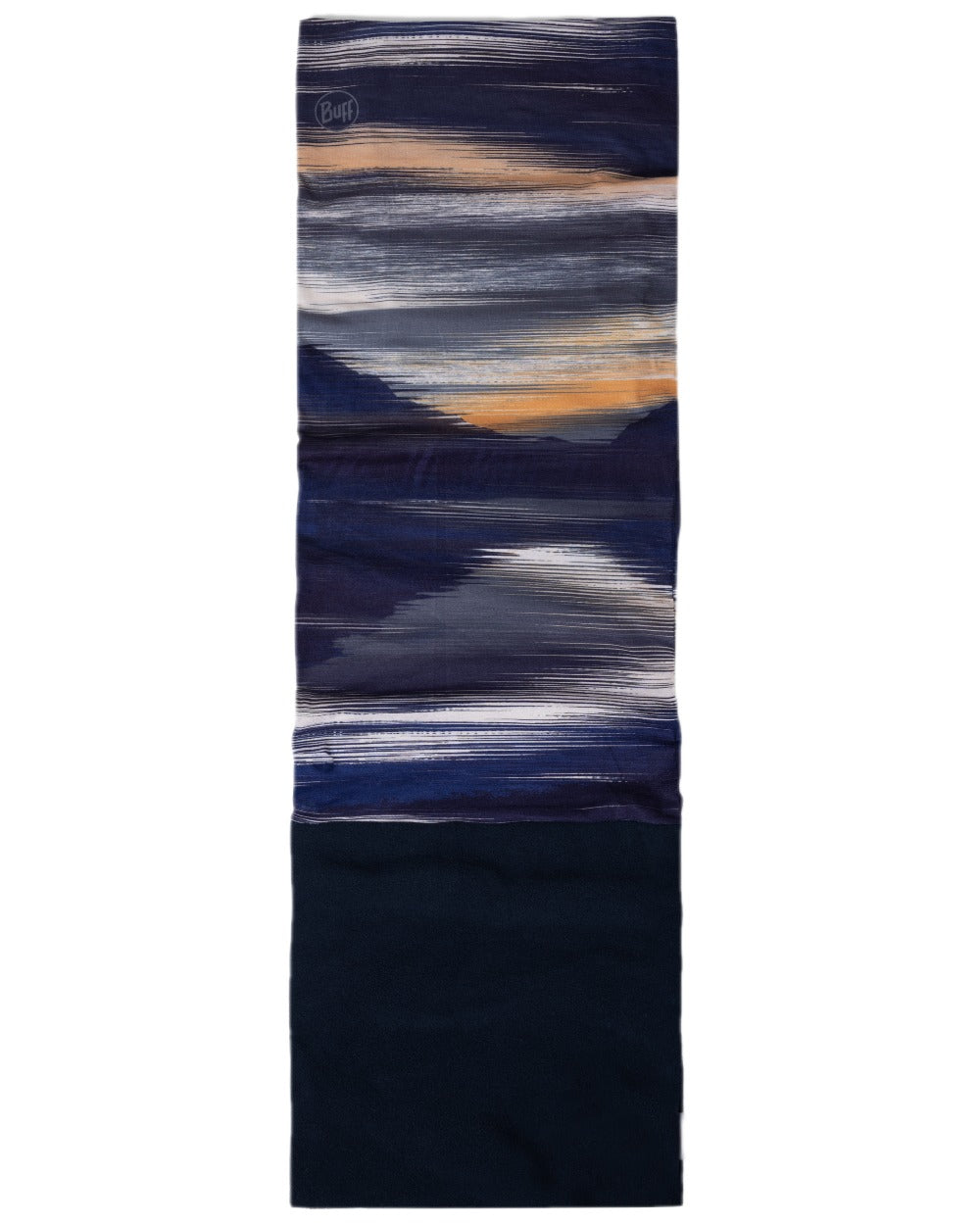 Navy Coloured Buff Polar Multifunctional Neckwear on white background 