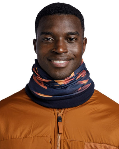 Phalin Multi Coloured Buff Polar Multifunctional Neckwear on white background 