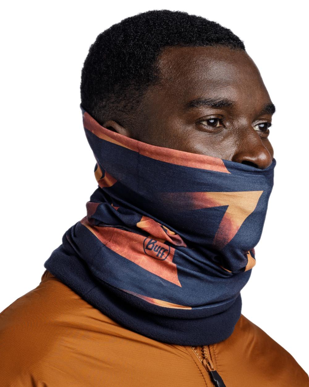 Phalin Multi Coloured Buff Polar Multifunctional Neckwear on white background 