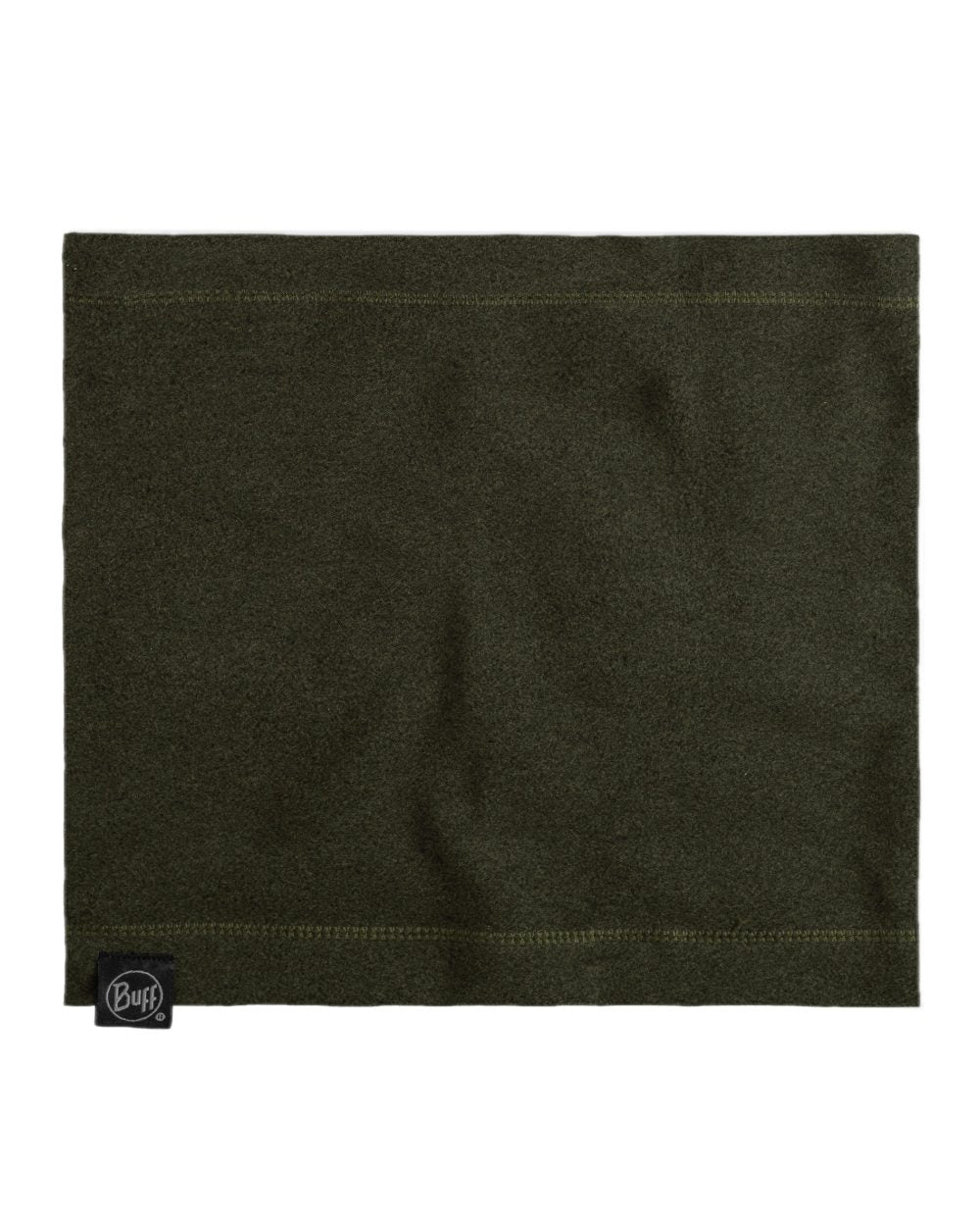 Bark Coloured Buff Polar Neck Warmer on white background 