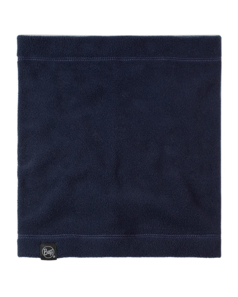 Dark Navy Coloured Buff Polar Neck Warmer on white background 
